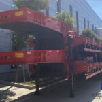 100 Ton Heavy Duty Lowbed Semi Trailer