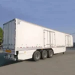 28-53ft Box Van Semi Trailer for Sale