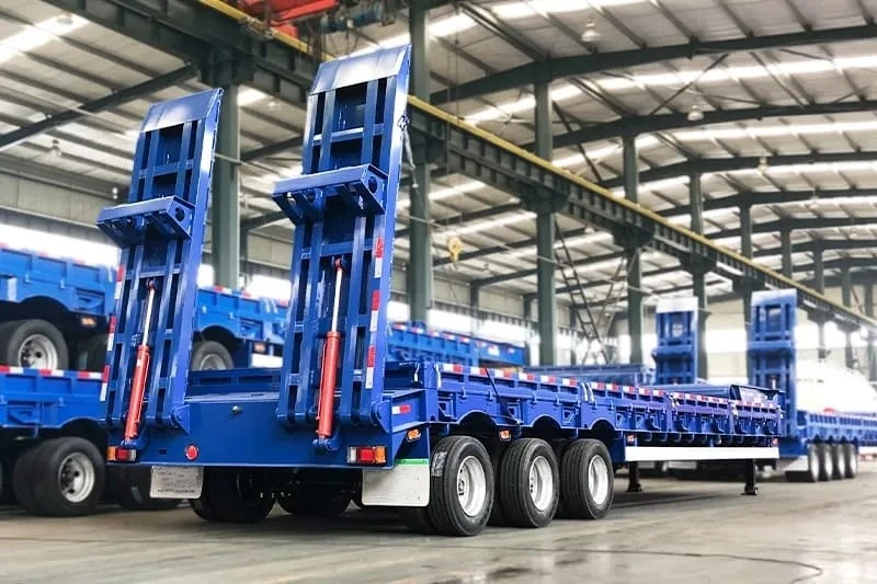Lowboy Truck Trailer Lowboy Truck Trailer