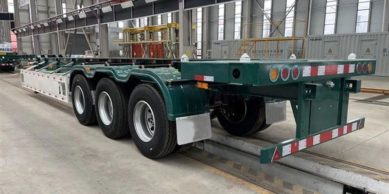 20/40ft Container Chassis Trailer for Nigeria 20/40ft Container Chassis Trailer for Nigeria