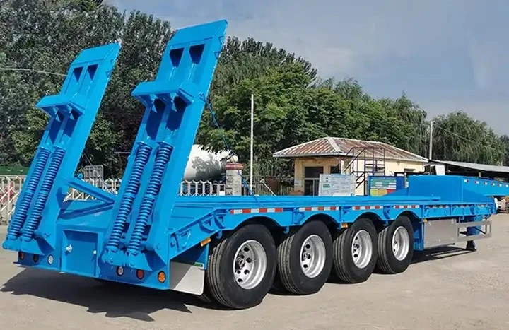 Lowboy Truck Trailer Lowboy Truck Trailer