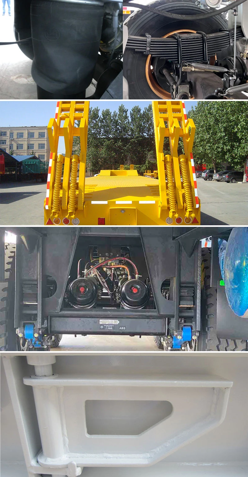 100 Ton Heavy Duty Lowbed Semi Trailer 100 Ton Heavy Duty Lowbed Semi Trailer