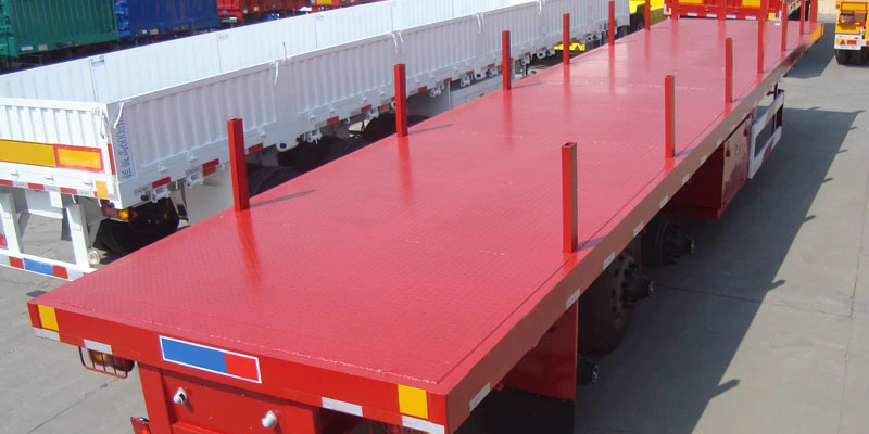 12m Flatbed Semi Trailer for Sale 12m Flatbed Semi Trailer for Sale