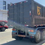 3-Axle 30 Ton 40ft Tipper Trailer for Excavator