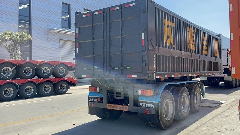 3 Axle Dump Semi Trailer