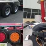 30-100 Ton End Tipper Semi Trailer for Sale