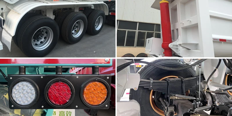End Tipper Semi Trailer for Sale