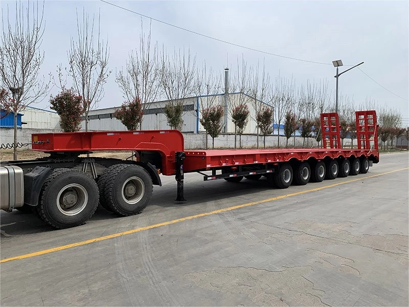 7 Axle Lowbed Semi Trailer