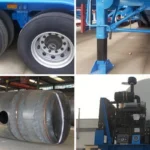 Bulk Cement Tanker Trailer 30-120 Ton