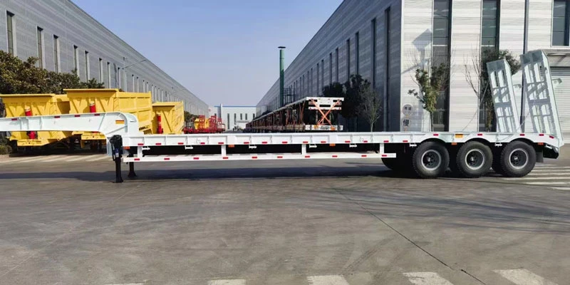 3 Axle 50 Ton Lowbed Semi Trailer 3 Axle 50 Ton Lowbed Semi Trailer