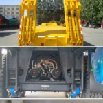 3-Axle 60 Ton Lowbed Trailer for Excavator