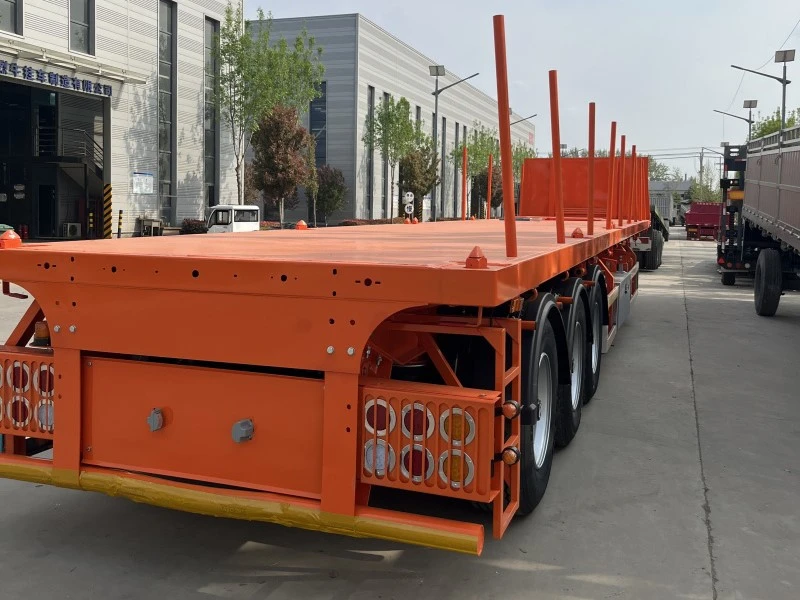 3 Axle Flatbed Trailer for Sale Price
