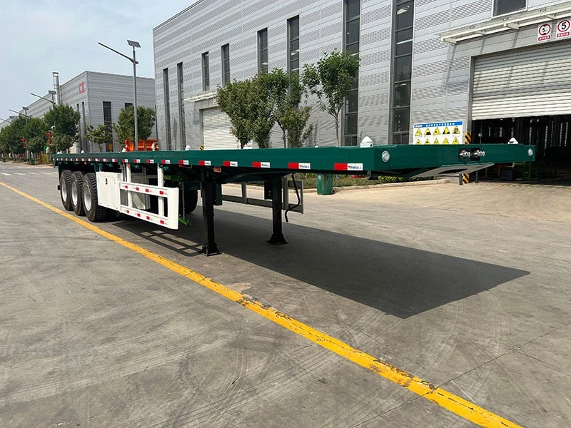 12 Wheel 40ft Flatbed Semi Trailer 12 Wheel 40ft Flatbed Semi Trailer