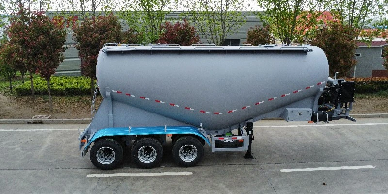 1. 3‑axle 30‑ton bulk cement semi trailer side view 1. 3‑axle 30‑ton bulk cement semi trailer side view