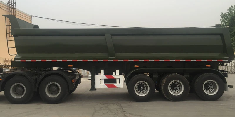 End Tipper Semi Trailer for Sale