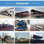 3 Axles Sidewall Semi Trailer