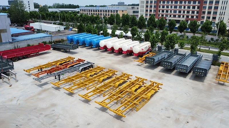 3 Axles Skeleton Semi Trailer 3 Axles Skeleton Semi Trailer