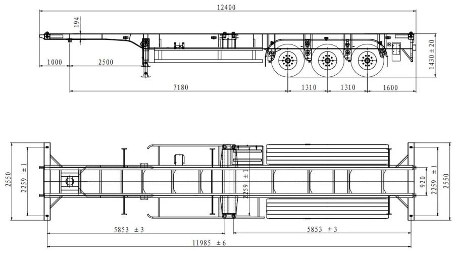 Flatbed Trailer 48 Ft Flatbed Trailer 48 Ft