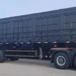 4-Axle 50 Ton Side Tipper Trailer for Cement