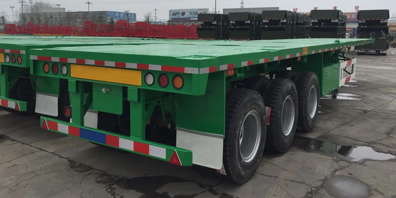 40ft Container Flatbed Semi Trailer for Sale 40ft Container Flatbed Semi Trailer for Sale