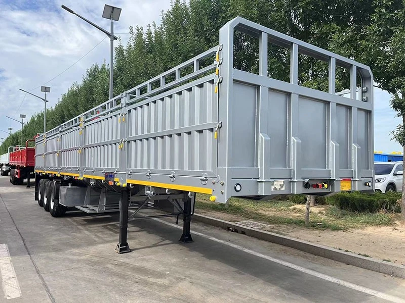 3 Axle 50 Tons Fence Cargo Trailer 3 Axle 50 Tons Fence Cargo Trailer