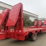 30-80 Ton 40ft Heavy Duty Equipment Trailer for Sale