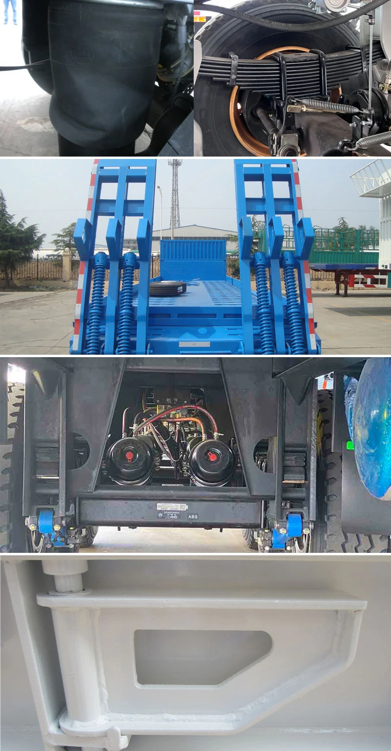 4 Axle 100 Ton Lowbed Semi Trailer for Sale 4 Axle 100 Ton Lowbed Semi Trailer for Sale
