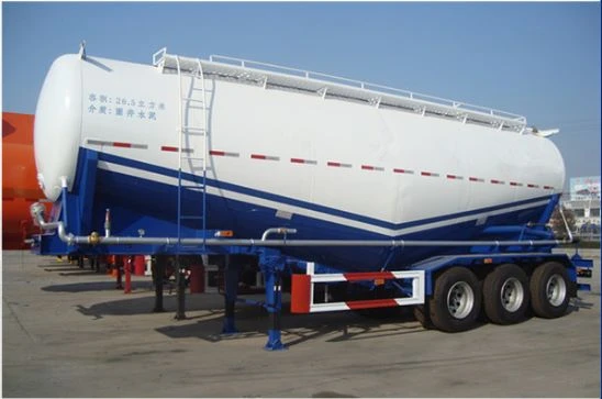 W Shape Bulk Cement Tanker Trailer