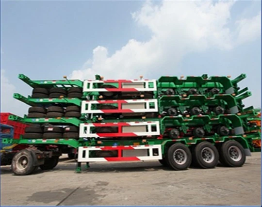 3 Axles Skeleton Semi Trailer 3 Axles Skeleton Semi Trailer