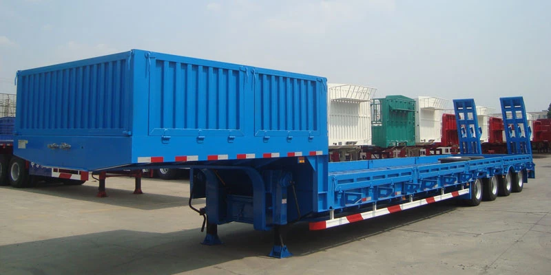 4 Axle 100 Ton Lowbed Semi Trailer for Sale 4 Axle 100 Ton Lowbed Semi Trailer for Sale