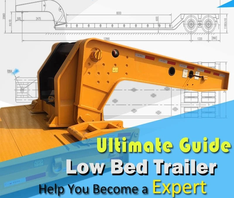 Lowboy Truck Trailer Lowboy Truck Trailer