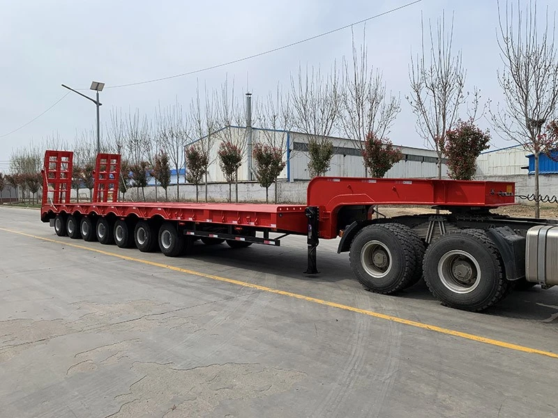 7 Axle Lowbed Semi Trailer