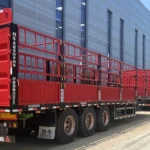 40m³ 100 Ton Fence Trailer for Agriculture