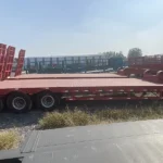 2-Axle 30 Ton 48ft Lowbed Trailer for Excavator