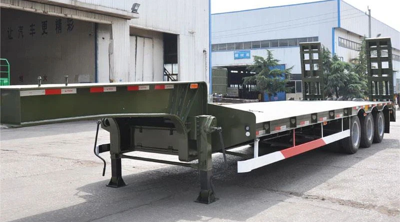 3 Axle Lowbed Semi Trailer 3 Axle Lowbed Semi Trailer