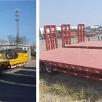 3-Axle 30 Ton 45ft Lowbed Trailer