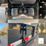 3-Axle 150 Ton Lowbed Trailer for Excavator