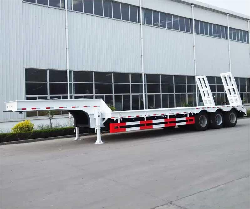 Lowboy Semi Trailer