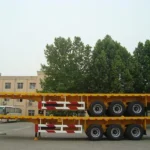 20-80 Ton Container Flatbed Trailer