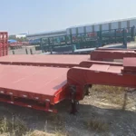 Gjysmërimorkio Lowbed 3 Akse 60 Tonësh në Shitje