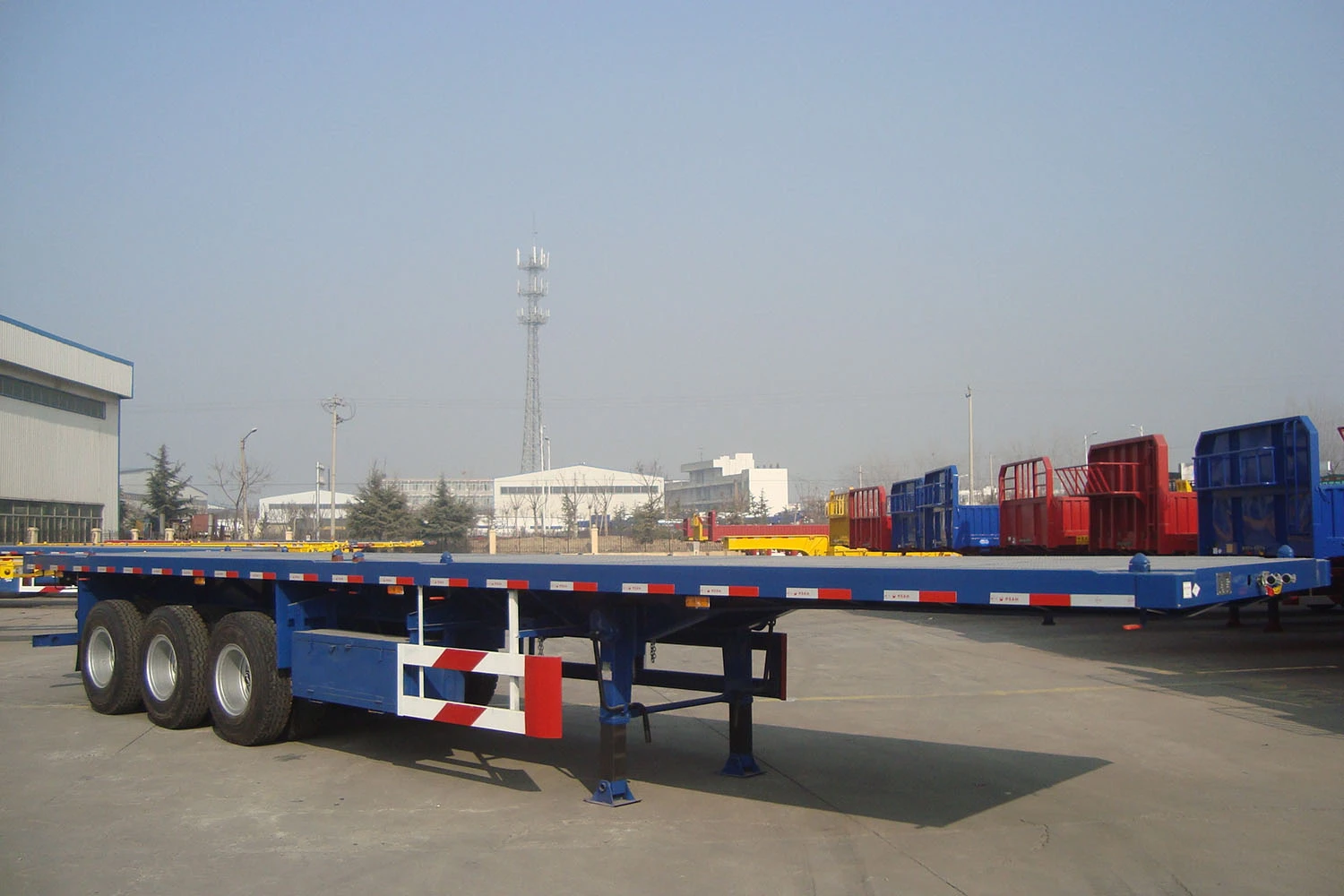 Flatbed Container Trailer Flatbed Container Trailer