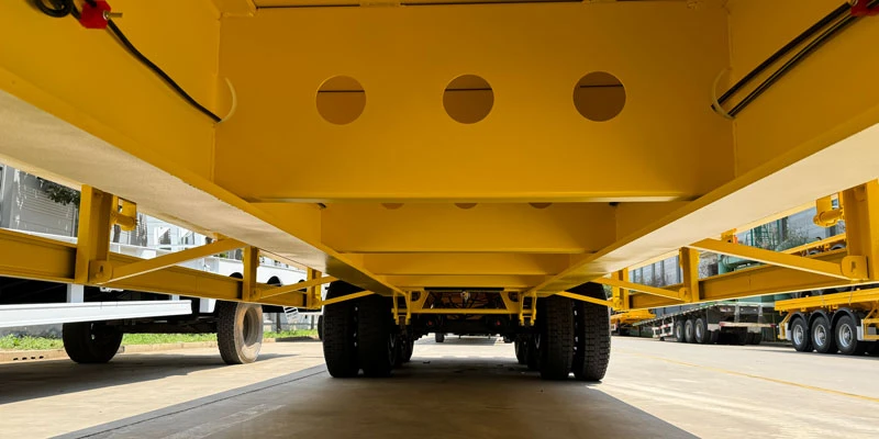 5 Axle 100 Ton Lowbed Semi Trailer 5 Axle 100 Ton Lowbed Semi Trailer