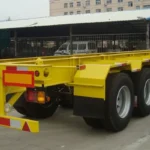 2/3/4 Axle 20-80 Ton Container Chassis Trailer for Sale