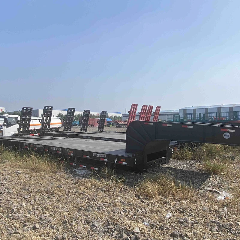 Lowbed Truck Semi Trailer Lowbed Truck Semi Trailer