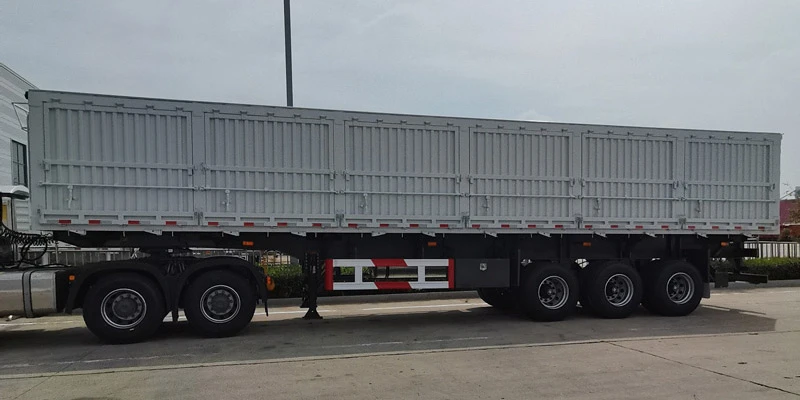30-100 Tons Side Dump Semi Trailer For Sale 30-100 Tons Side Dump Semi Trailer For Sale