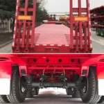 Lowbed Semi Trailer 2/3/4/5 Axle 30-150 Ton