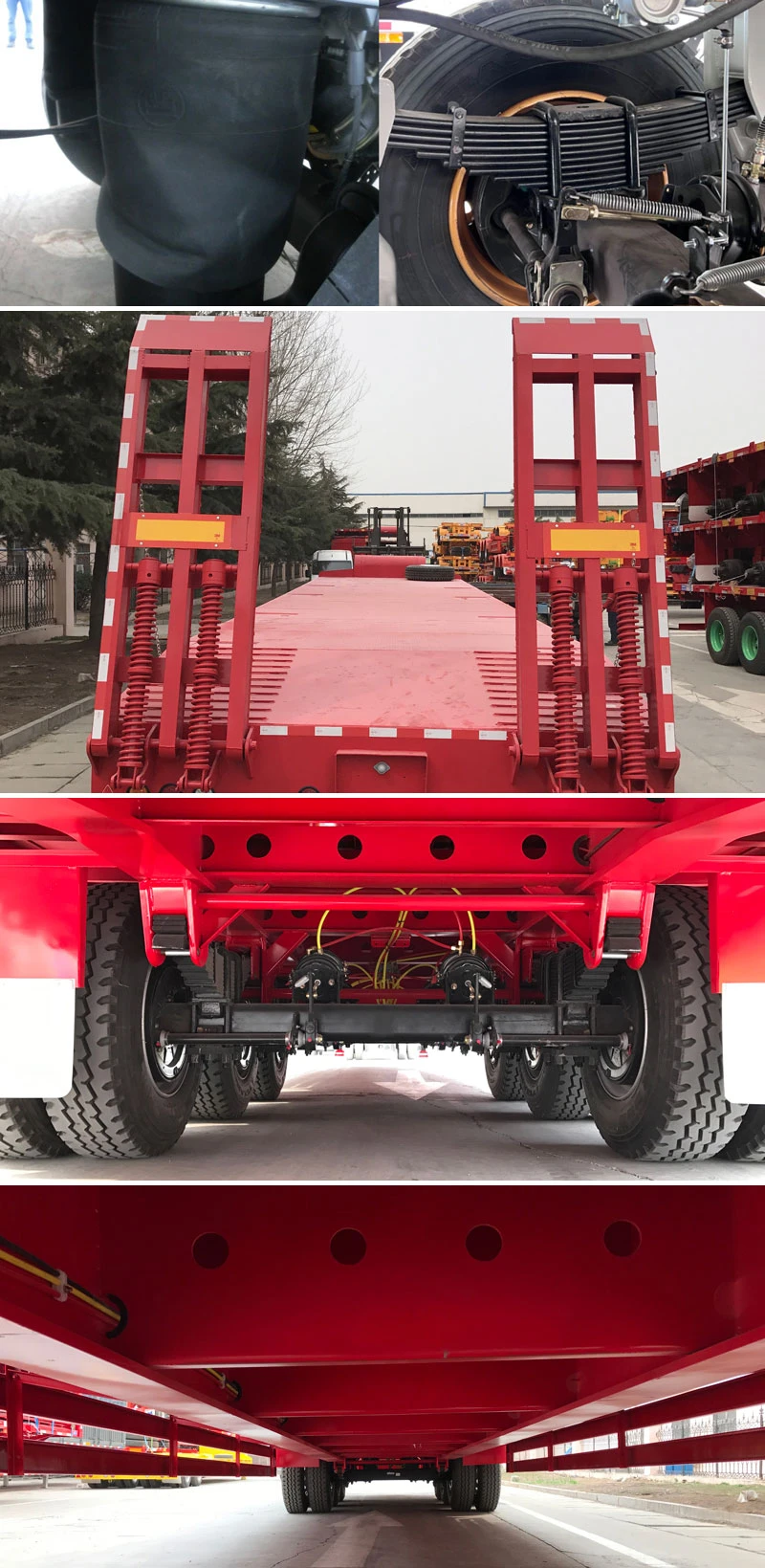 High Quality Lowbed Semi Trailer for Sale High Quality Lowbed Semi Trailer for Sale
