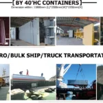 2-Axle 20ft Flatbed Trailer for Construction