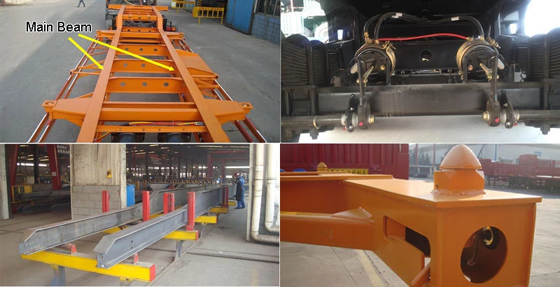 20/40ft Chassis Trailers for Shipping Container 20/40ft Chassis Trailers for Shipping Container
