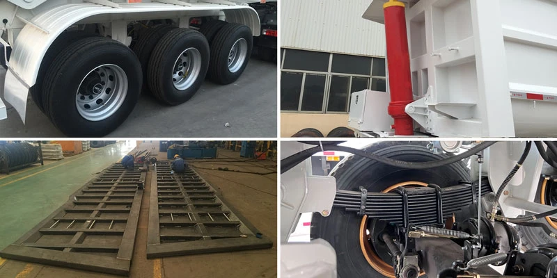 50 Ton Gravel Tipper Semi Trailer 50 Ton Gravel Tipper Semi Trailer